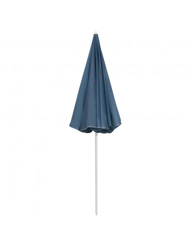 Ombrellone da Spiaggia Blu 240 cm
