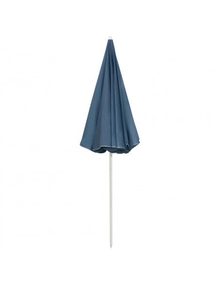 Ombrellone da Spiaggia Blu 240 cm