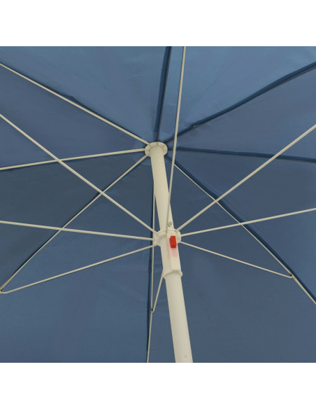 Ombrellone da Spiaggia Blu 240 cm