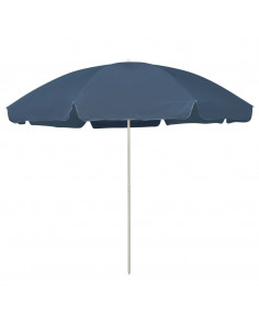 Ombrellone da Spiaggia Blu 300 cm