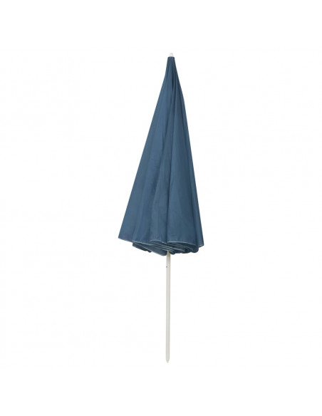 Ombrellone da Spiaggia Blu 300 cm