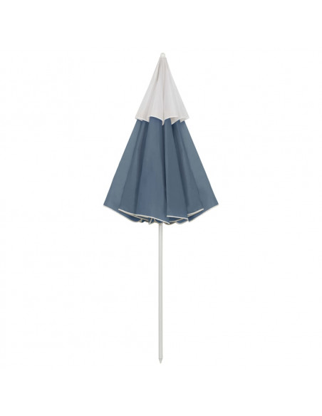 Ombrellone da Spiaggia Blu 300 cm
