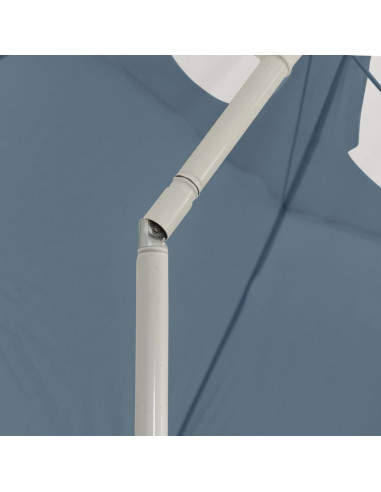 Ombrellone da Spiaggia Blu 300 cm