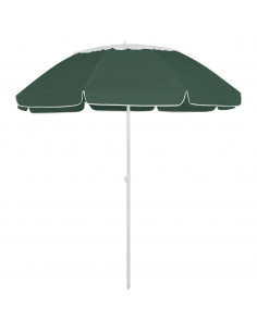 Ombrellone da Spiaggia Verde 300 cm