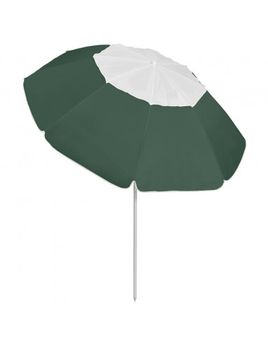 Ombrellone da Spiaggia Verde 300 cm
