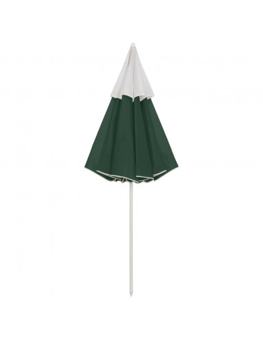 Ombrellone da Spiaggia Verde 300 cm