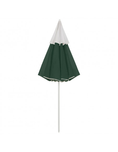 Ombrellone da Spiaggia Verde 300 cm