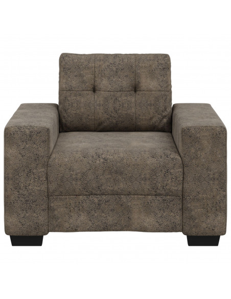 Grigio scuro Tessuto misto poliestere Medio Ergonomico Poltrona