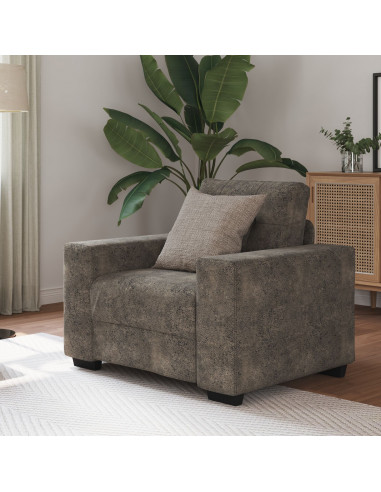 Grigio scuro Tessuto misto poliestere Medio Ergonomico Poltrona