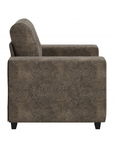 Grigio scuro Tessuto misto poliestere Medio Ergonomico Poltrona