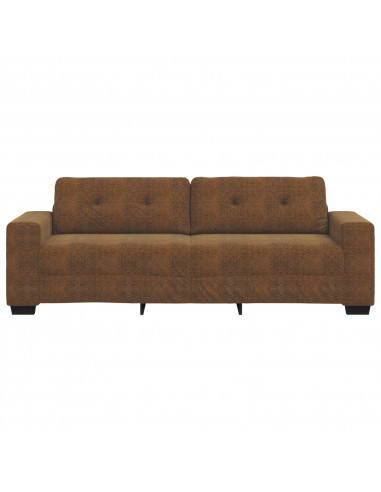 Marrone Tessuto Standard Modulare Divano Marrone Rettangolare