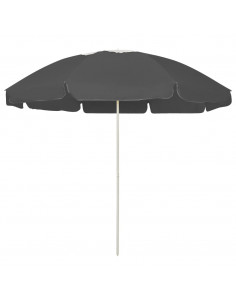 Ombrellone da Spiaggia Antracite 240 cm