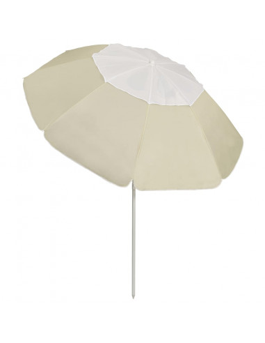 Ombrellone da Spiaggia Giallo Sabbia 300 cm