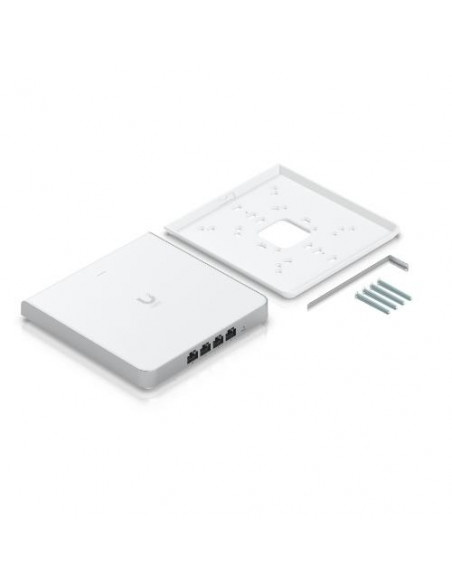 UBIQUITI ACCESS POINT U6 Enterprise In-Wall WIRELESS UNIFI  3P RJ45 2.5 GbE WIFI 6E  4X4 MIMO 600+ Client - U6-Enterprise-IW