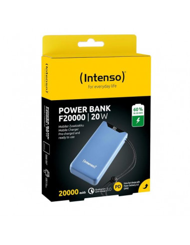 POWER BANK F20000 MAH BLUE