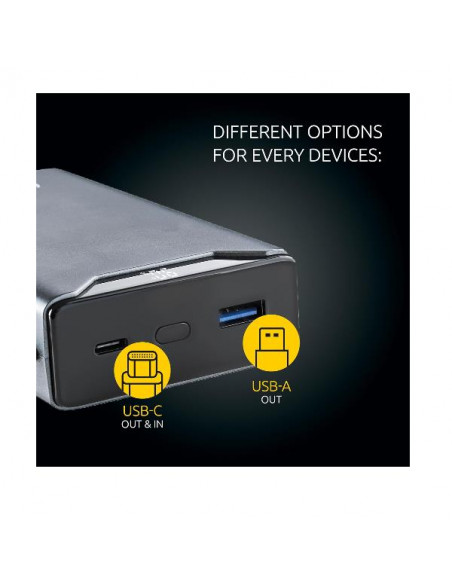 POWER BANK F20000 MAH GREY