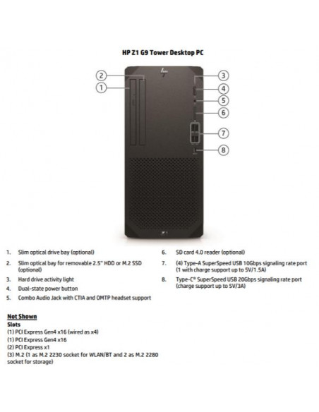 Z1 TWR G9 I5 16/1TB W11P