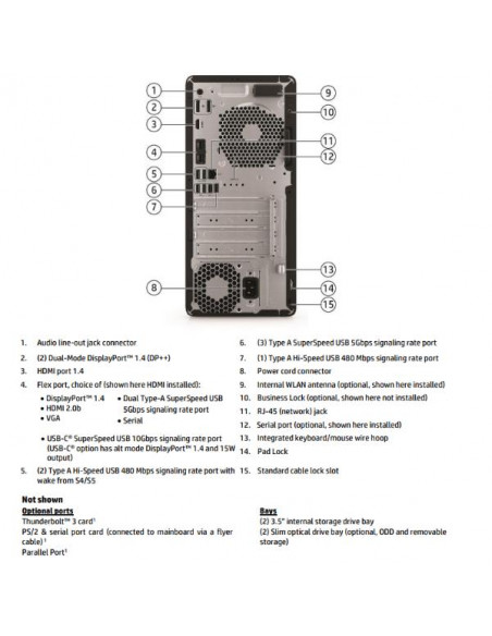 Z1 TWR G9 I5 16/1TB W11P