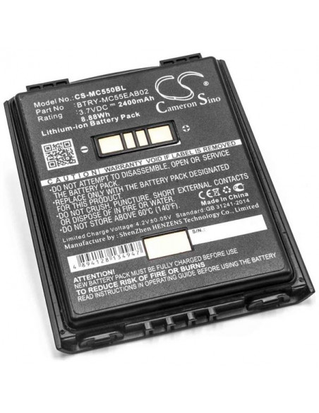ZEBRA BATTERY EXTENDED MC55  MC65