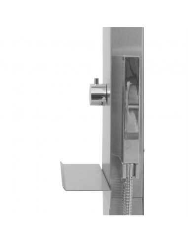 Doccia da Giardino in Acciaio Inox Curva