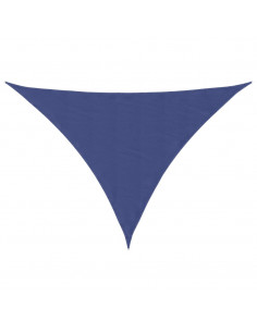 Parasole a Vela Oxford Triangolare 4x5x5 m Blu