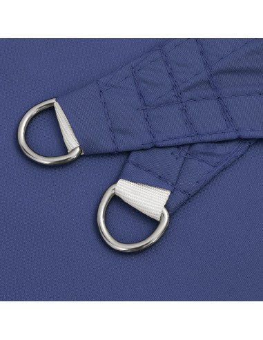Parasole a Vela Oxford Triangolare 4x5x6,4 m Blu