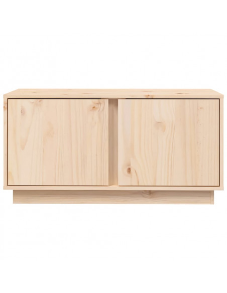Mobile Porta TV 80x35x40,5 cm in Legno Massello di Pino
