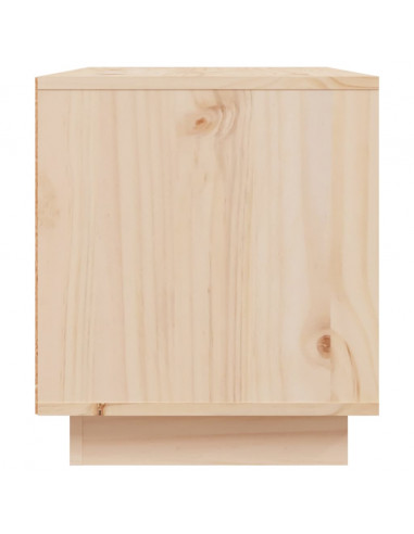 Mobile Porta TV 80x35x40,5 cm in Legno Massello di Pino