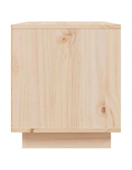 Mobile Porta TV 80x35x40,5 cm in Legno Massello di Pino
