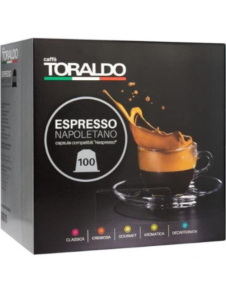 LOLLOCAFFE' MISCELA CREMOSA 100 CAPSULE COMPATIBILI NESPRESSO