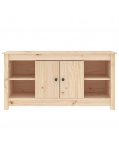 Mobile Porta TV 103x36,5x52 cm in Legno Massello di Pino 2