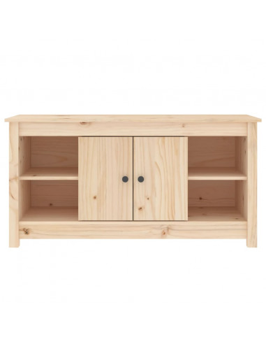 Mobile Porta TV 103x36,5x52 cm in Legno Massello di Pino