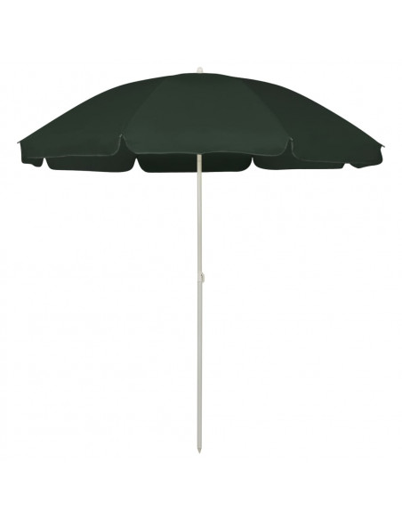 Ombrellone da Spiaggia Verde 240 cm