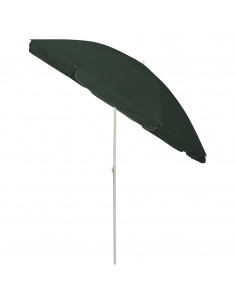 Ombrellone da Spiaggia Verde 240 cm 2