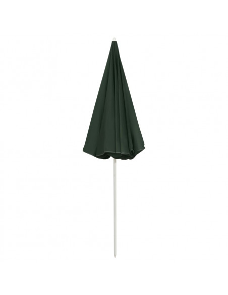 Ombrellone da Spiaggia Verde 240 cm