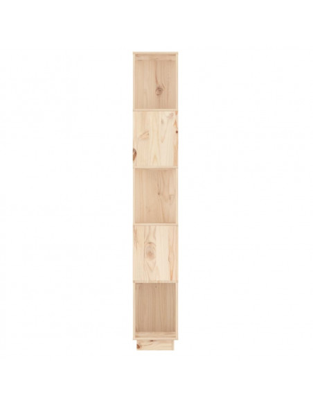 Libreria/Divisorio 51x25x163,5 cm Legno Massello di Pino
