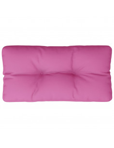 Cuscino per Pallet Rosa 70x40x12 cm in Tessuto