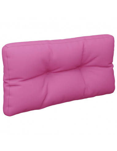 Cuscino per Pallet Rosa 70x40x12 cm in Tessuto