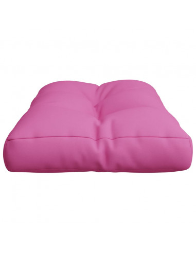 Cuscino per Pallet Rosa 70x40x12 cm in Tessuto