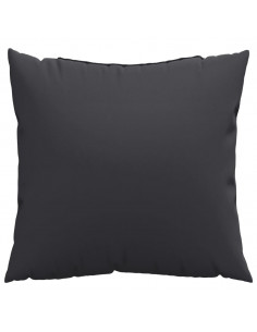 Cuscini per Divano 4 pz Neri 60x60 cm in Tessuto 2