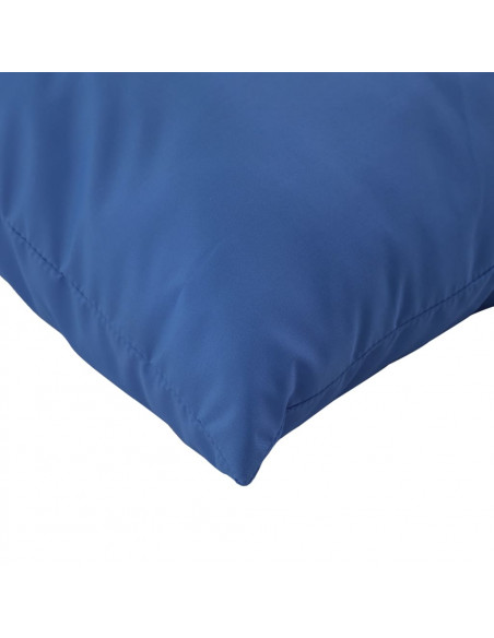 Cuscini per Divano 4 pz Blu Reale 60x60 cm in Tessuto