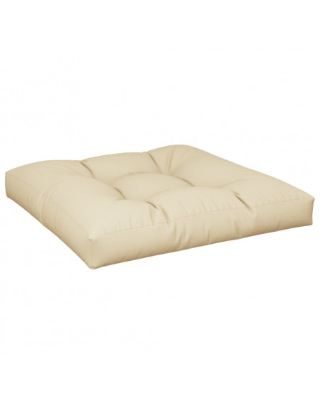 Cuscino per Pallet Beige 70x70x12 cm