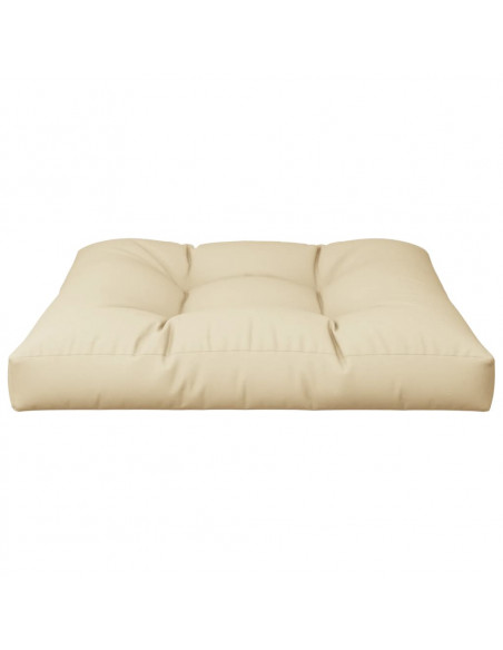 Cuscino per Pallet Beige 70x70x12 cm
