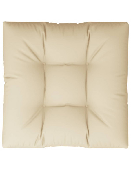 Cuscino per Pallet Beige 70x70x12 cm