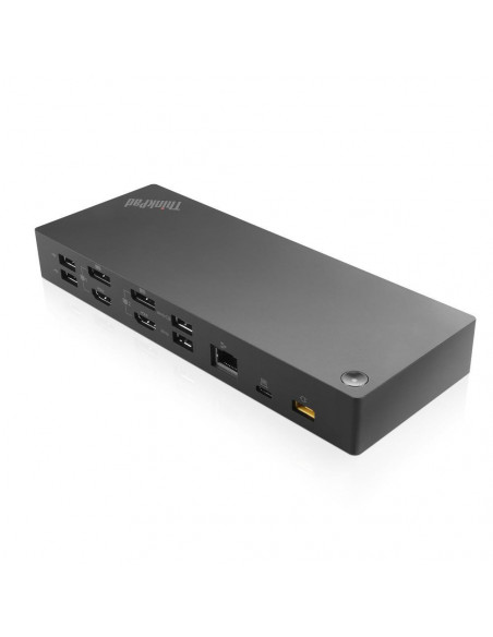 Lenovo 40AF0135UK replicatore di porte e docking station per laptop Cablato USB 3.2 Gen 1 (3.1 Gen 1) Type-C Nero