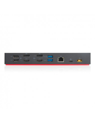 Lenovo 40AF0135UK replicatore di porte e docking station per laptop Cablato USB 3.2 Gen 1 (3.1 Gen 1) Type-C Nero