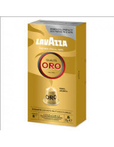 LAVAZZA QUALITA' ORO COMPATIBILI CON NESPRESSO 10 CAPSULE