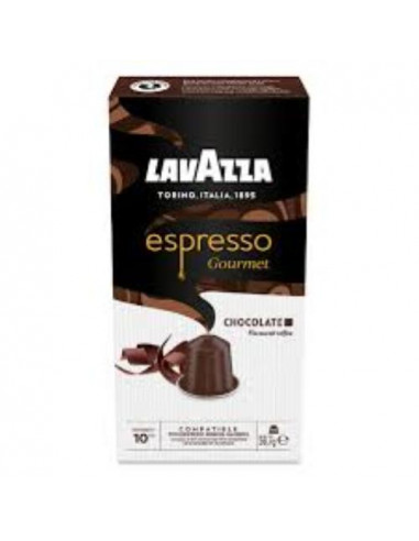 LAVAZZA ESPRESSO GIURMET CHOCOLATE COMPATIBILI NESPRESSO 10 CAPSULE