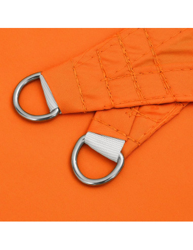 Parasole a Vela Oxford Triangolare 2,5x2,5x3,5 m Arancione