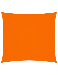Parasole a Vela in Tela Oxford Quadrato 4,5x4,5 m Arancione